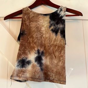 Tie dye tank size medium